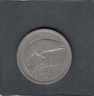 Beschrijving: 1 Florin  FISH 